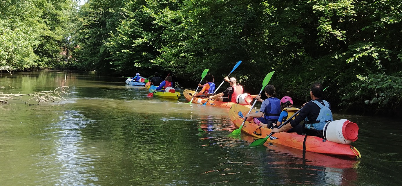 balade en canoe-kayak